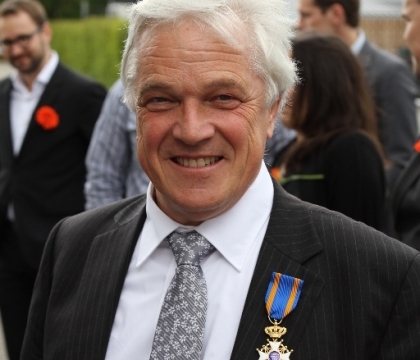 Mick Eekhout knighted in the order of the Dutch Lion