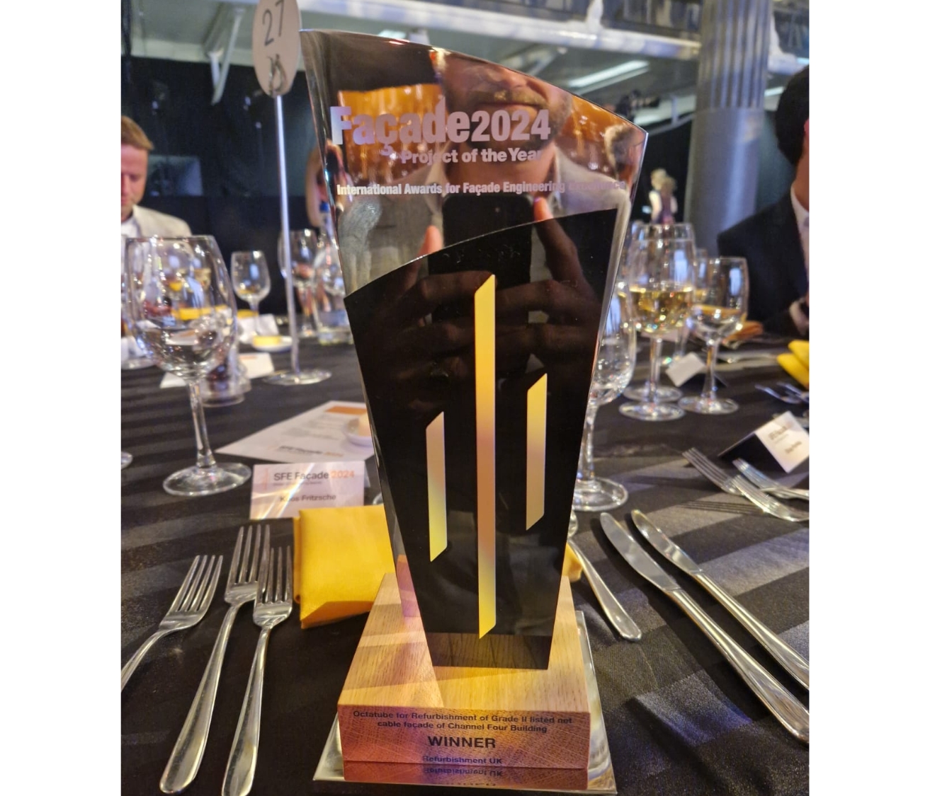 Refurbishment Channel 4 wins two SFE Façade 2024 Design and Engineering Awards