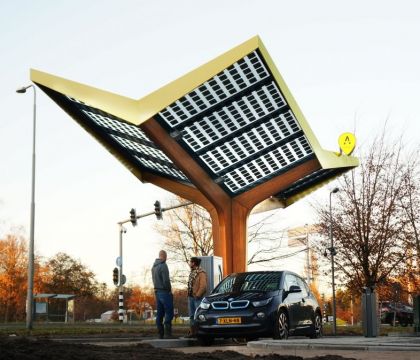 A new Fastned city station in Ypenburg, The Hague