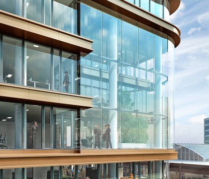 Glazen Wintertuinen voor New Atrium Toren